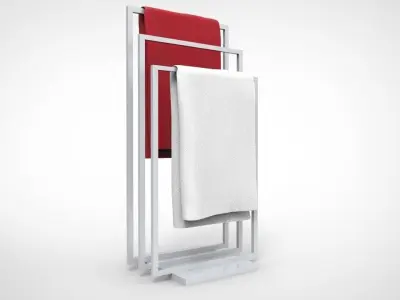 Towel Rack 5 3D model