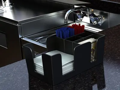 Bar Scene 3D model