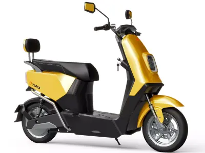 Yadea E3 electric scooter 3D model