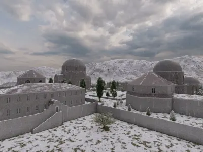 Historic city -Ancient City 3D model purchase