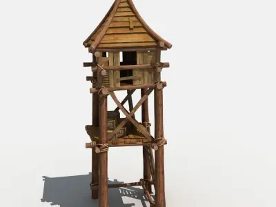 Guard Tower 3D model purchase