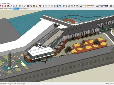 Sketchup Building V2 3D model