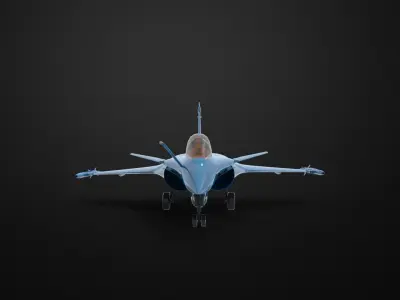 Dassault Rafale 3D model 2