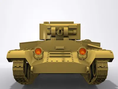Valentine Mk 2 3D model