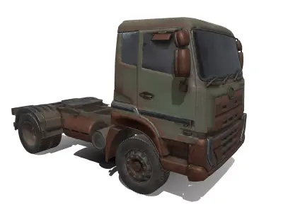 nissan-ud-quester-gke military truck 3D model