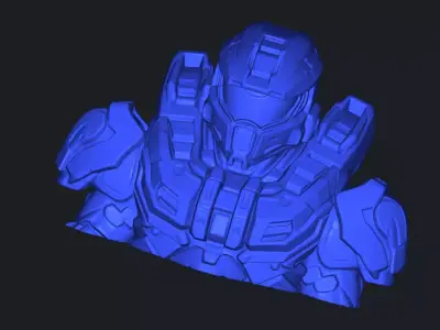 Master Chief halo 3D print model