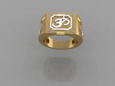 FASHION RING 3D model 7