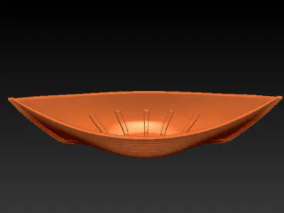 Boat Planter 3D print model