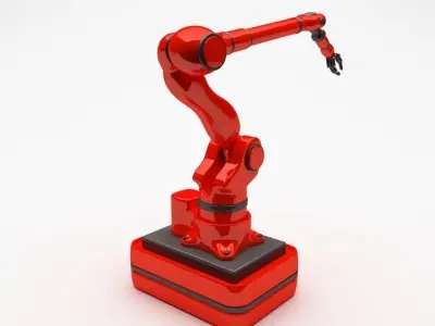 Industrial robot Worky 3D model