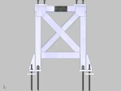 26380-ROBOT BASE BX300L-1100 3D model