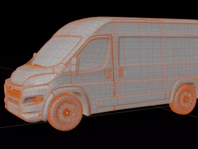 Opel Movano C 2024 Van 3D model