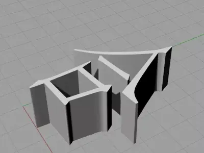 China words Free 3D model