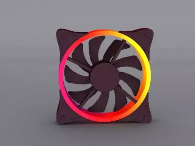 X-Fan-Nox Low-poly 3D model