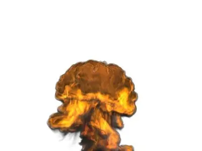 FumeFX Mega Pack Low-poly 3D model