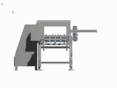 Magnet detection conveyor  3D model