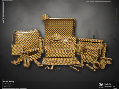 36 Medical WW12 High Poly - VOL 01 - Game Ready 3D model