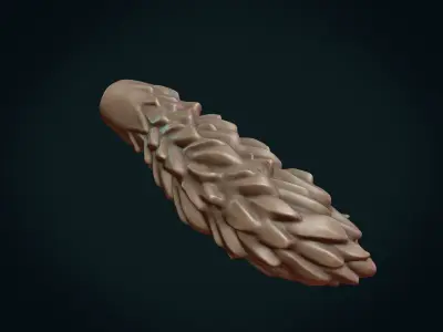 Wolf Tail II 3D print model