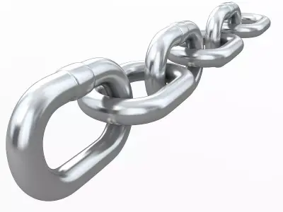 Chain of links 3D model