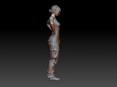 Maschinen krieger female pilot  3D print model