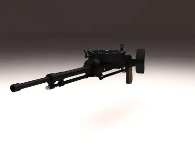 WW2 Machine Gun Pack 3D model