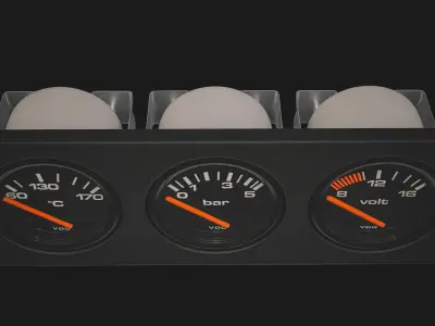 VDO Gauges 3D model