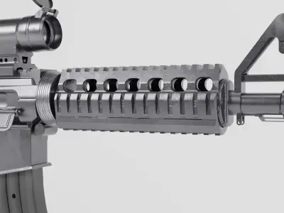 Assault Rifle M4 3D model