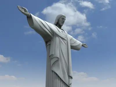  Christ the Redeemer, Cristo Redentor (statue) Rio De Janeiro, Brazil 
