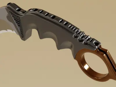 KNIFE NINJA BLADE 3D model