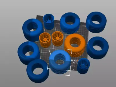 Formula 1 Race Car 3D Print STL Model 3D print model