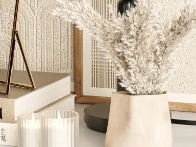 Decorative Set 3D model purchase