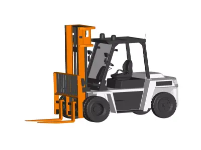 CAT Forklifts Lift Trucks 3D model