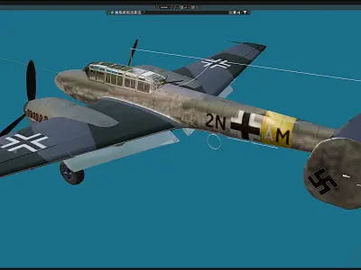Me-110 Free 3D model