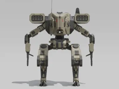 CB Mech M-01 3D model