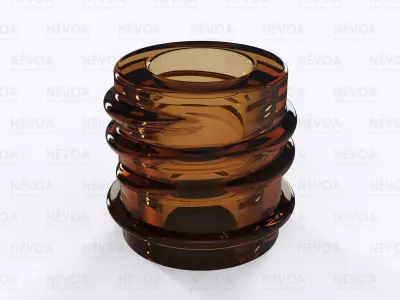 Glass finish - GME 30 12 - 14 mm - GL 14 3D model