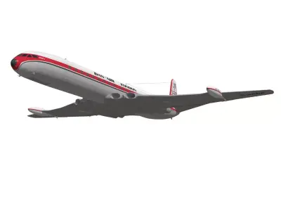 de Havilland DH106 Comet MkIVC 3D model purchase