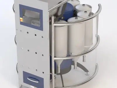 Micro Dosing System 3D model