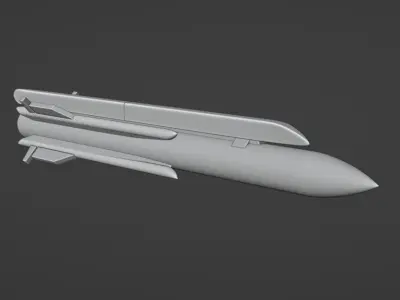 Russia KH-31 Missile - NATO AS-17 Krypton 3D print model