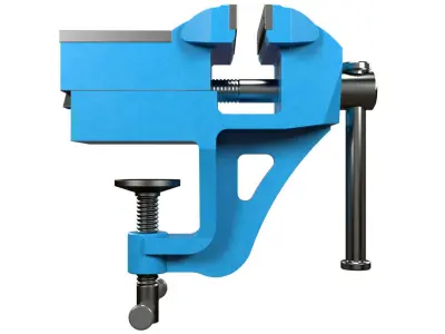 Bench Vise 3D model buy