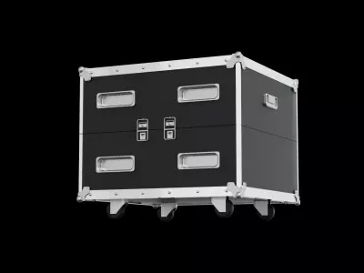 Case slant transport plant box 3D model