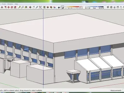 Sketchup Office building C10 Free 3D model