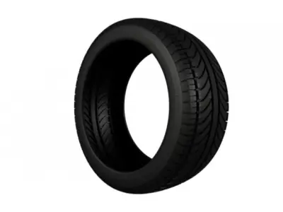 Rain Tire 3D model
