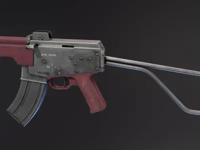 SA 81 Krasa Low-poly 3D model