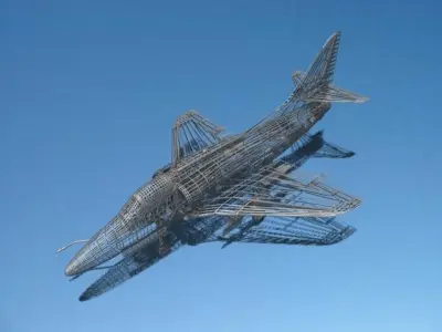 Douglas A-4M Skyhawk V02 USN 3D model