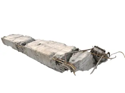 Concrete Rubble Pack 3D model