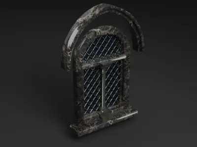 Windows pack Low-poly 3D model