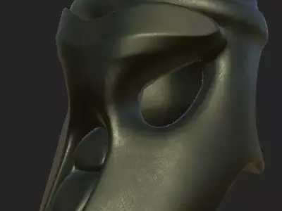 invented helmet 3D model