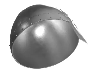 Viking Helmet PBR Low-poly 3D model