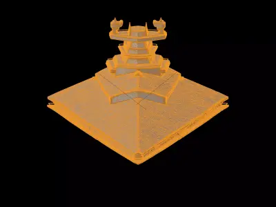 Star Destroyer 3D Print Model 3D print model