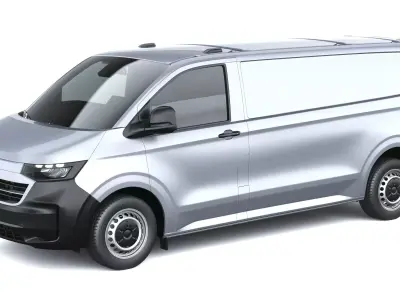 Volkswagen Transporter T7 Van LWB 2025 3D model