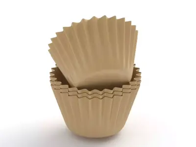 Cupcake Mould 3D model